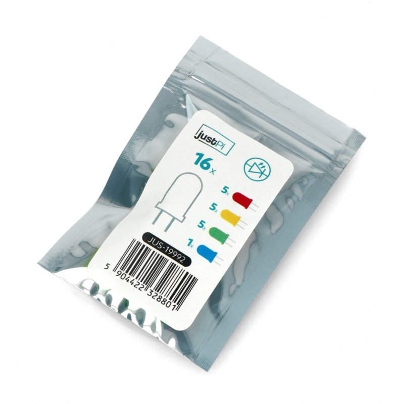 Ein Satz 5mm LEDs - justPi - 16St