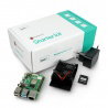 Set mit Raspberry Pi 4B WiFi 2GB RAM + 32GB microSD + Zubehör -