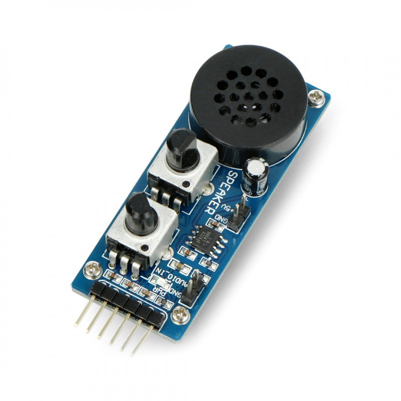 Modul mit einem Lautsprecher zum Testen von A/D- und