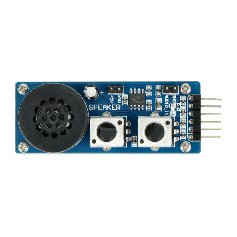 Modul mit einem Lautsprecher zum Testen von A/D- und