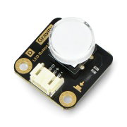 Gravity - LED Button - LED beleuchteter Taster - gelb - DFRobot