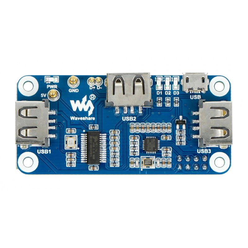 PoE Ethernet / USB HUB HAT für Raspberry Pi Zero - Waveshare