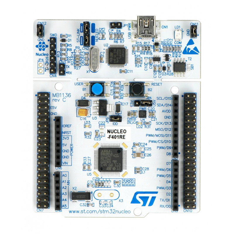 STM32 NUCLEO-F401RE - STM32F401RE ARM Cortex M4