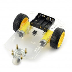Chassis Rectangle 2WD 2-Rad-Roboter-Chassis mit DC-Antrieb