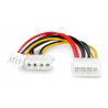 Molex zu Mini-Molex + Molex-Netzkabel – 15 cm