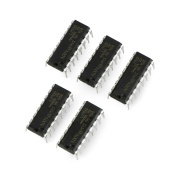 L293D - Zweikanaltreiber für Motoren 36V / 0,6A - 5 Stk.