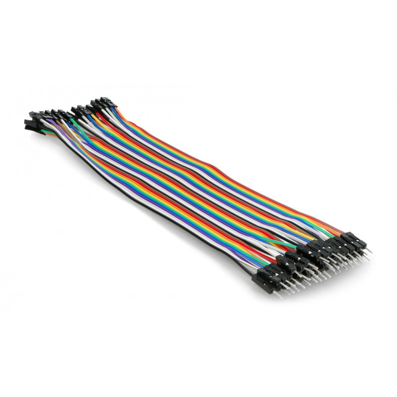 JustPi Verbindungskabel Set - Buchse-Stecker 20cm 40St