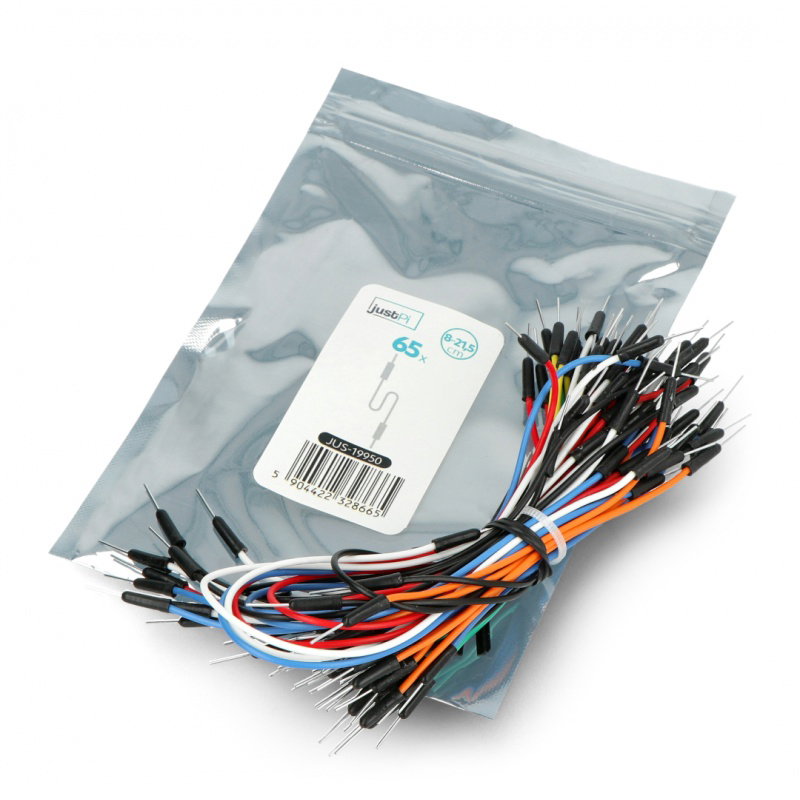 JustPi Stecker-Stecker Verbindungskabel - 65 Stk.