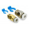 Set aus zwei pneumatischen Creality-Anschlüssen - 2,5 mm und 4