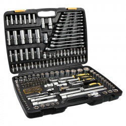 XXL Vorel 58700 Werkzeugsatz - 1/4'', 3/8'', 1/2'' - 216-tlg