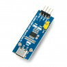 USB-UART TTL PL2303 Konverter - USB Typ C Buchse - Waveshare