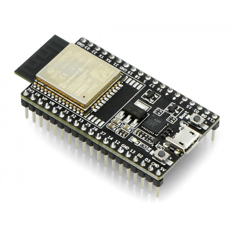 ESP32-DevKitC-32E V4 WiFi + BT 4.2- platforma z modułem