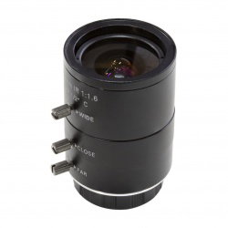 C-Mount 4–12 mm Varioobjektiv – ArduCam LN048