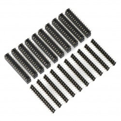 2 x 15 PinHeader BUS-Buchse SMD für 13,2-Modul (10 Sätze)