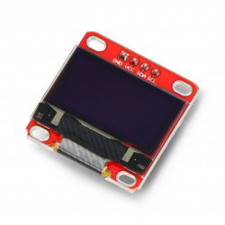 OLED-Display, blaue Grafik, 0,96 '' 128x64px I2C - rot