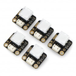 Schwerkraft: LED-Schalter x 5 Stück