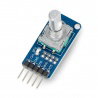 Rotationssensor, Impulsgeber, Encoder mit Knopf - Modul - Waveshare 9533