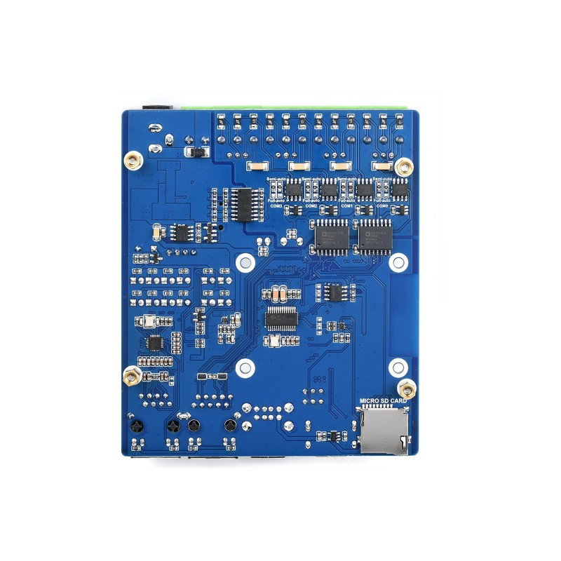 Dual ETH Quad RS485 Base Board (B) for Raspberry Pi Compute