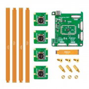 Arducam 64MP Autofocus Quad-Camera Kit for Raspberry Pi