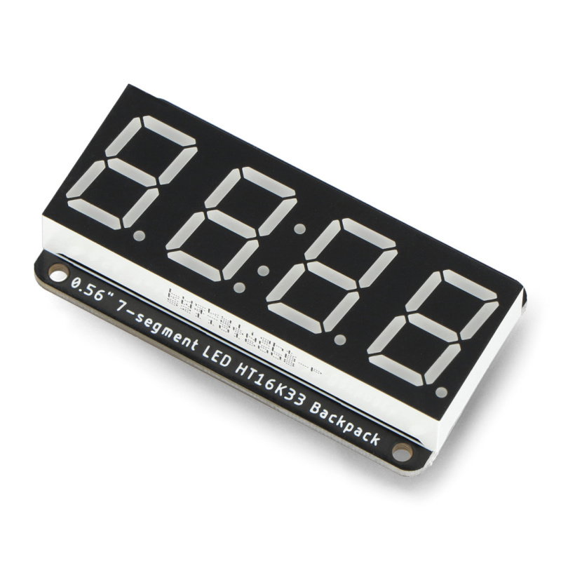 Adafruit 0,56 "4-stellige 7-Segment-Anzeige mit I2C-Rucksack -