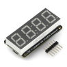 Assembled Adafruit 0.56" 4-Digit 7-Segment Display - w/ I2C