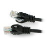 Lanberg Ethernet Patchcord Kabel UTP 6 0,5m - schwarz