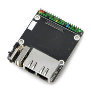 Mini Dual Gigabit Ethernet Base Board Designed for Raspberry Pi