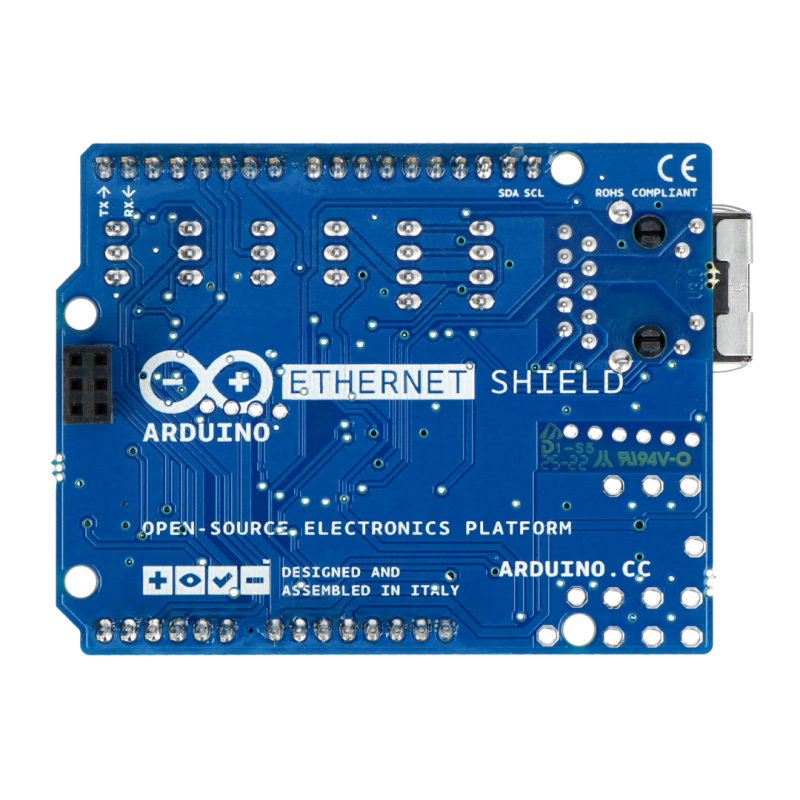 Arduino Ethernet Shield 2 mit einem microSD-Kartenleser –