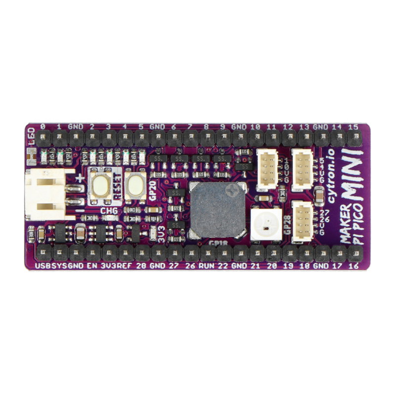 Maker Pi Pico Mini (Without Raspberry Pi Pico / Pico W)