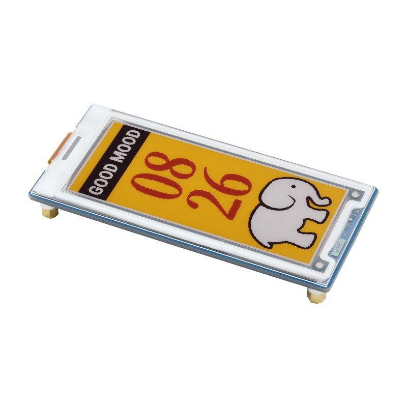 3inch E-Paper Module (G), 400 × 168, Red/Yellow/Black/White