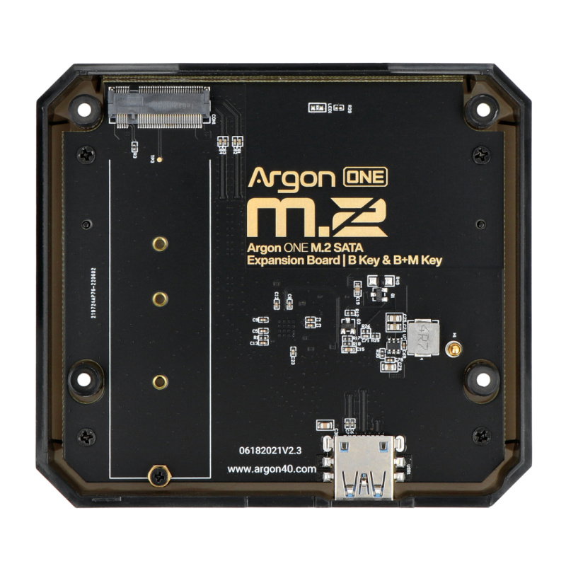 Argon ONE M.2 SATA Erweiterungsboard - für Raspberry Pi 4B