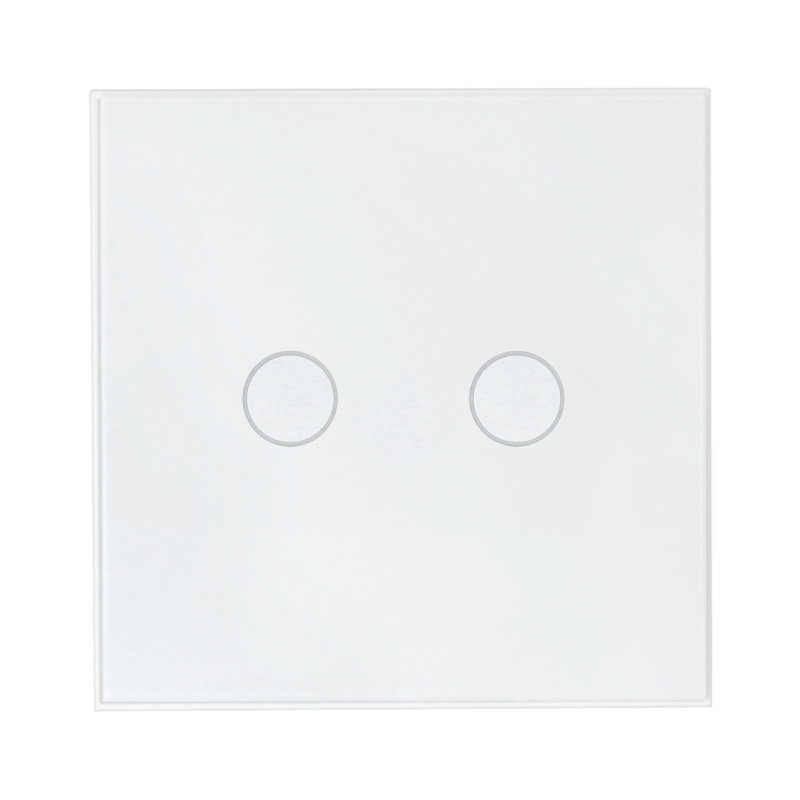 Smart Home WIFI 2G - Wand-Touch-Schalter - WiFi TUYA - 2-Kanal