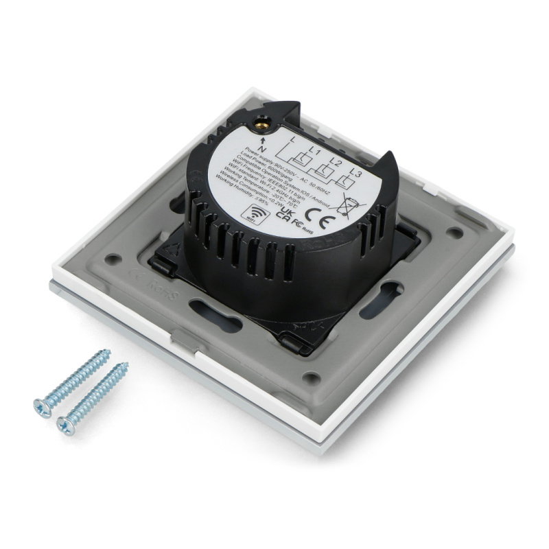 Smart Home WIFI 2G - Wand-Touch-Schalter - WiFi TUYA - 2-Kanal