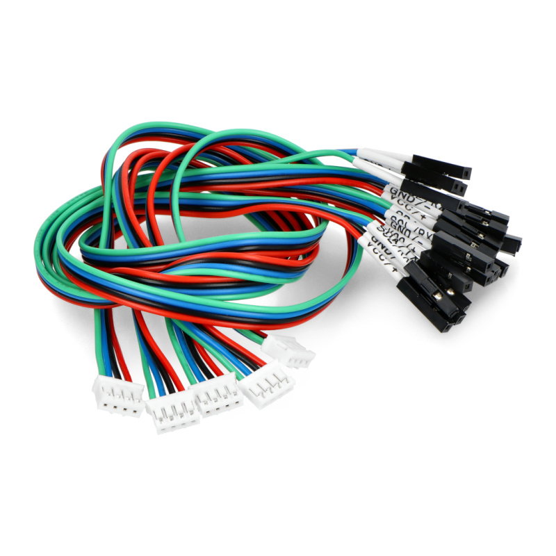 Gravity: PH2.0-Female DuPont Line with Tag (30cm, 5 Pack)