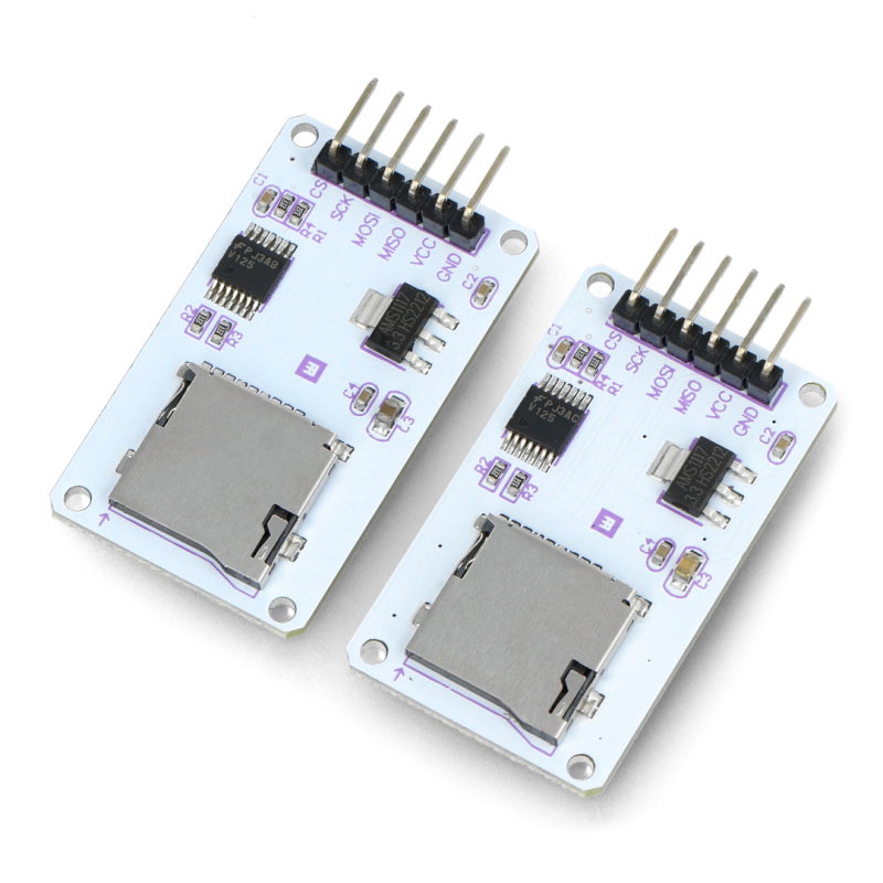 Velleman WPI304N - MicroSD Logging Shield für Arduino - 2 Stk.