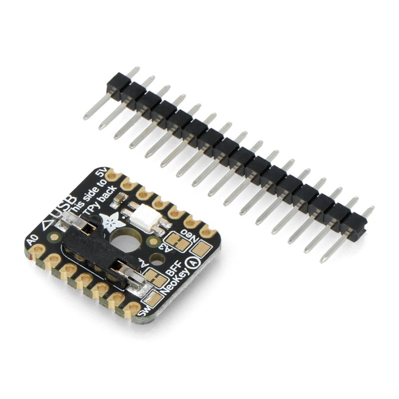 Adafruit NeoKey BFF for Mechanical Key Add-On for QT Py and