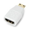 Adapter miniHDMI - HDMI original für Raspberry Pi Zero
