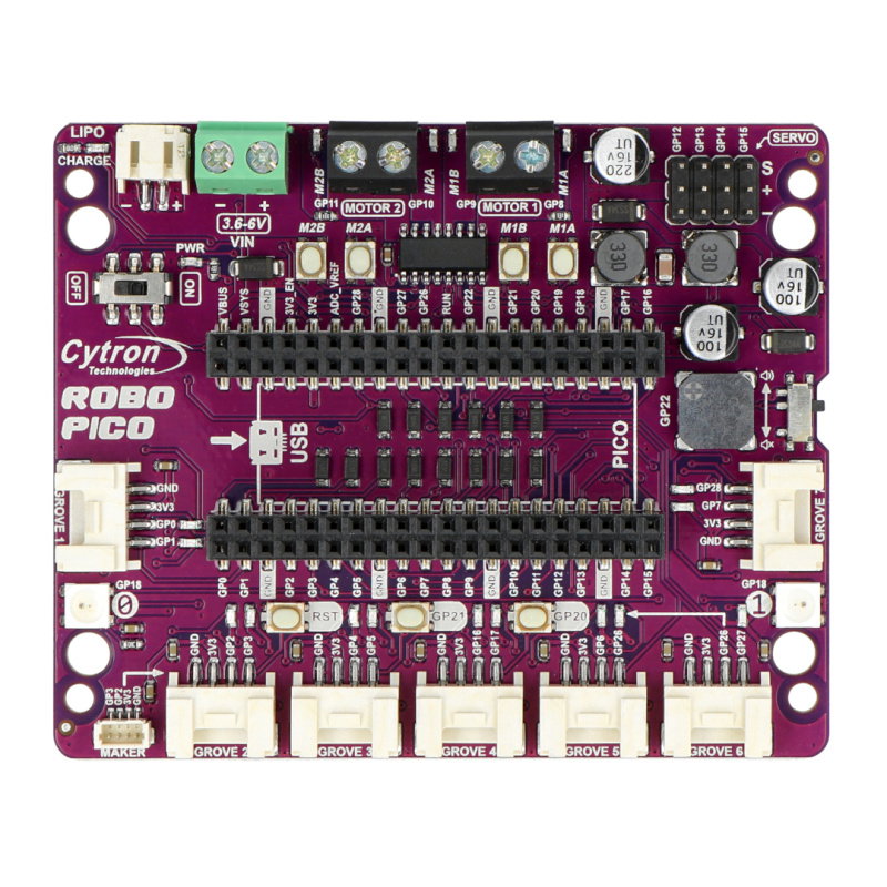 Robo Pico: Simplifying Robotics for Raspberry Pi Pico / Pico W