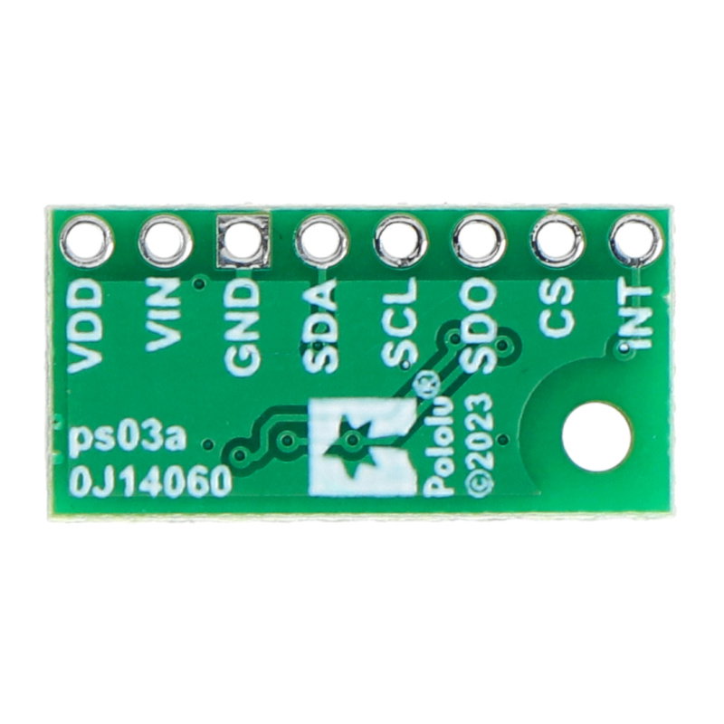 LPS22DF Pressure/Altitude Sensor Carrier with Voltage Regulator