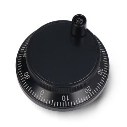 CNC Rotary Encoder - 100 Pulses per Rotation - 60mm Black