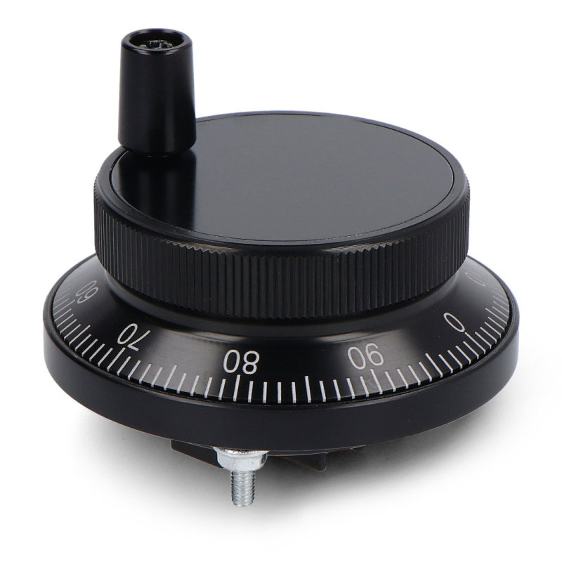CNC Rotary Encoder - 100 Pulses per Rotation - 60mm Black