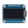0.96inch RGB OLED Display Module, 64×128 Resolution, 65K