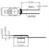 Lautsprecher MG24-15 0,5 W 8 Ohm - 24 x 15 x 4 mm