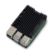 JustPi Gehäuse für Raspberry Pi 5 - Aluminium - schwarz