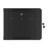 SZAFA INSTALACYJNA RACK WISZĄCA 19" 6U 600X450 CZARNA LANBERG