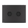 SZAFA INSTALACYJNA RACK WISZĄCA 19" 6U 600X450 CZARNA LANBERG