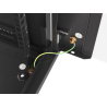 SZAFA INSTALACYJNA RACK WISZĄCA 19" 6U 600X450 CZARNA LANBERG