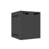 SZAFA INSTALACYJNA RACK WISZĄCA 10"" 6U 280X310 CZARNA DRZWI
