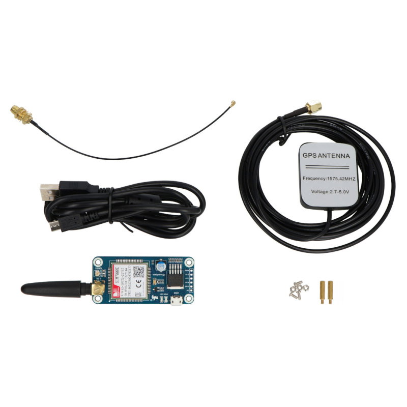 LTE GPS HAT - NB-IoT / LTE / GPRS / GPS SIM7000E - Schild für