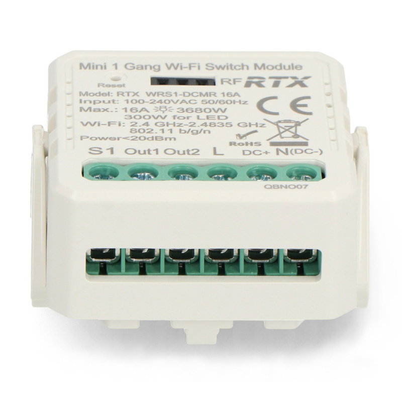 RTX WiFi Tuya WRS1-DCMR Induktionsrelais